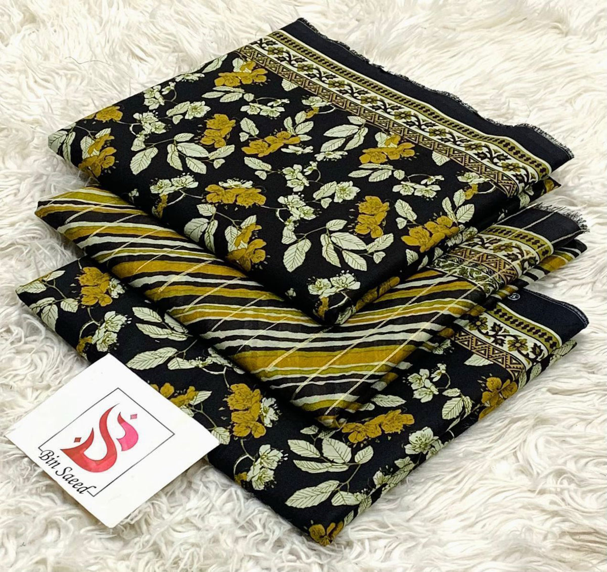 Luxury 3PC Lawn Suit