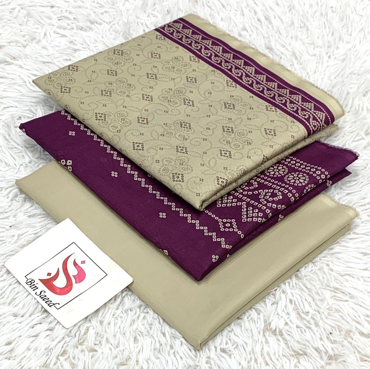 Luxury 3PC Lawn Suit