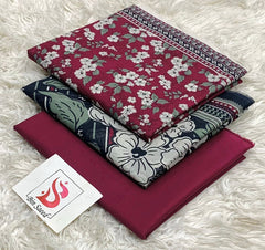Luxury 3PC Lawn Suit
